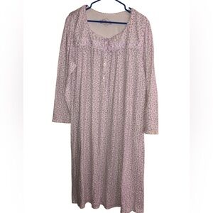 Aria Lavender Floral Pajama Dress